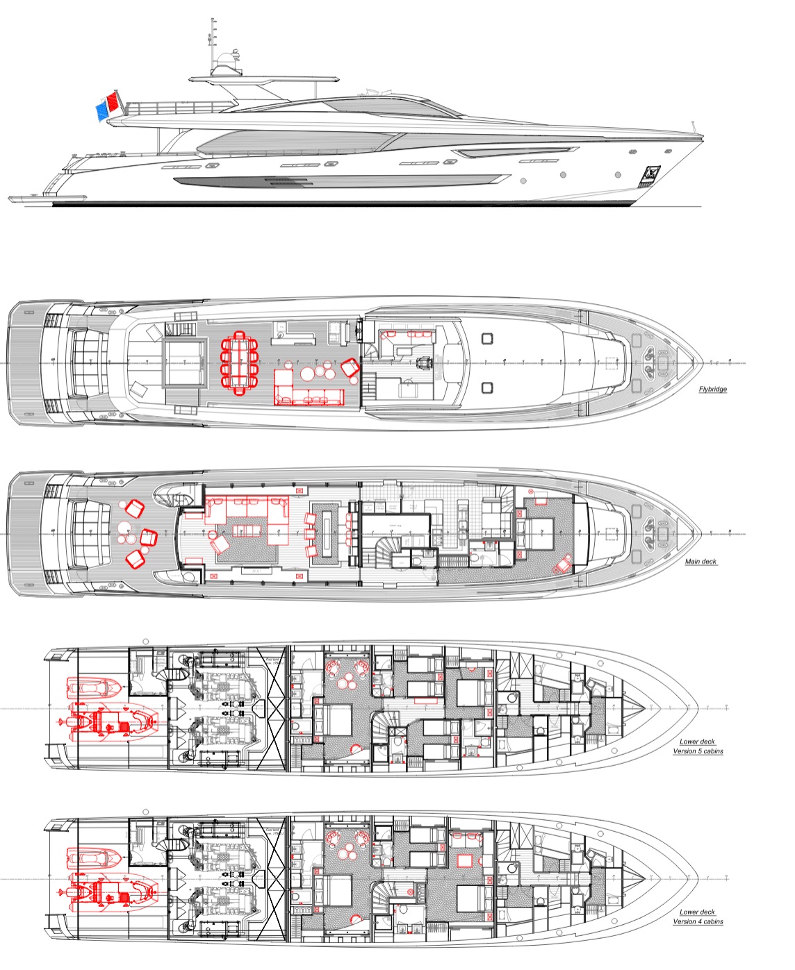 DECK PLAN 3700 SPORT