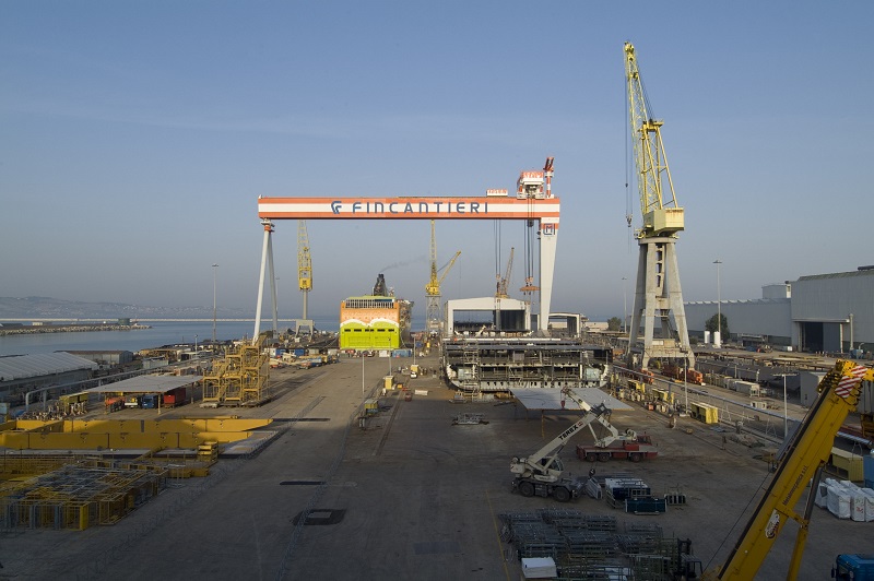 Intesa Sanpaolo, CDP e Fincantieri sottoscrivono un finanziamento “sustainability linked” da 300 milioni di euro per la costruzione di una nave da crociera