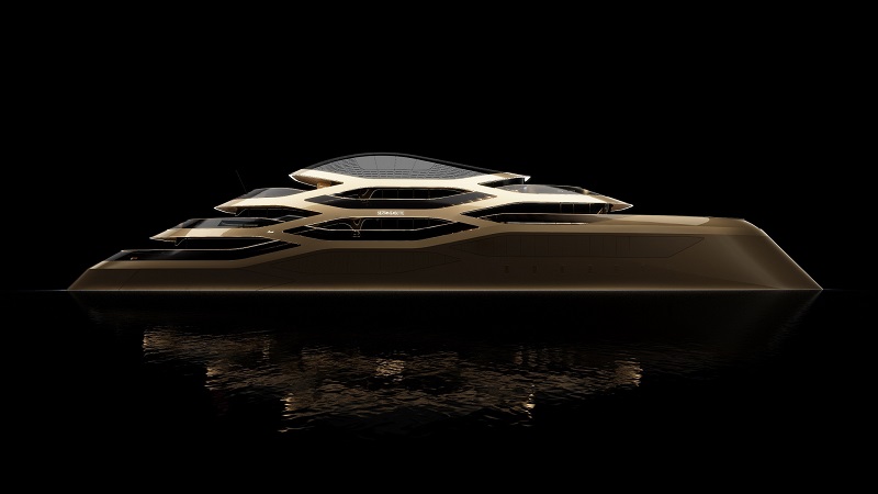 Benetti presenta il rivoluzionario concept yacht Se77antasette