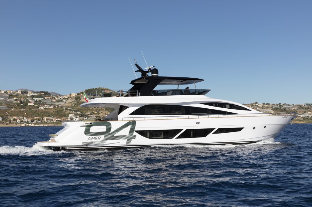 Amer 94 Superleggera, il superyacht a ridotto impatto ambientale