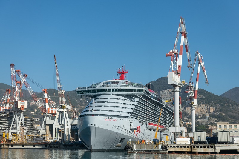 Fincantieri presenta Scarlet Lady