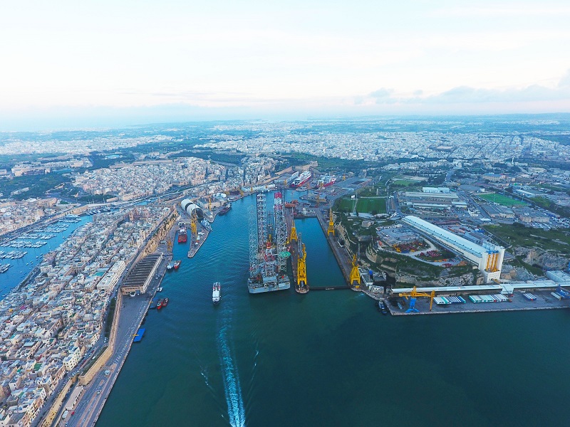 Joint venture tra MSC Cruises e Palumbo Group per gestire il cantiere Palumbo Malta Shipyard