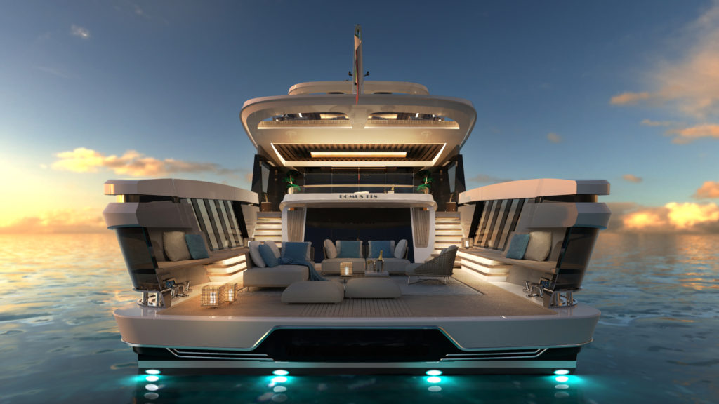 Domus, la villa sul mare in formato superyacht secondo Tecnomar