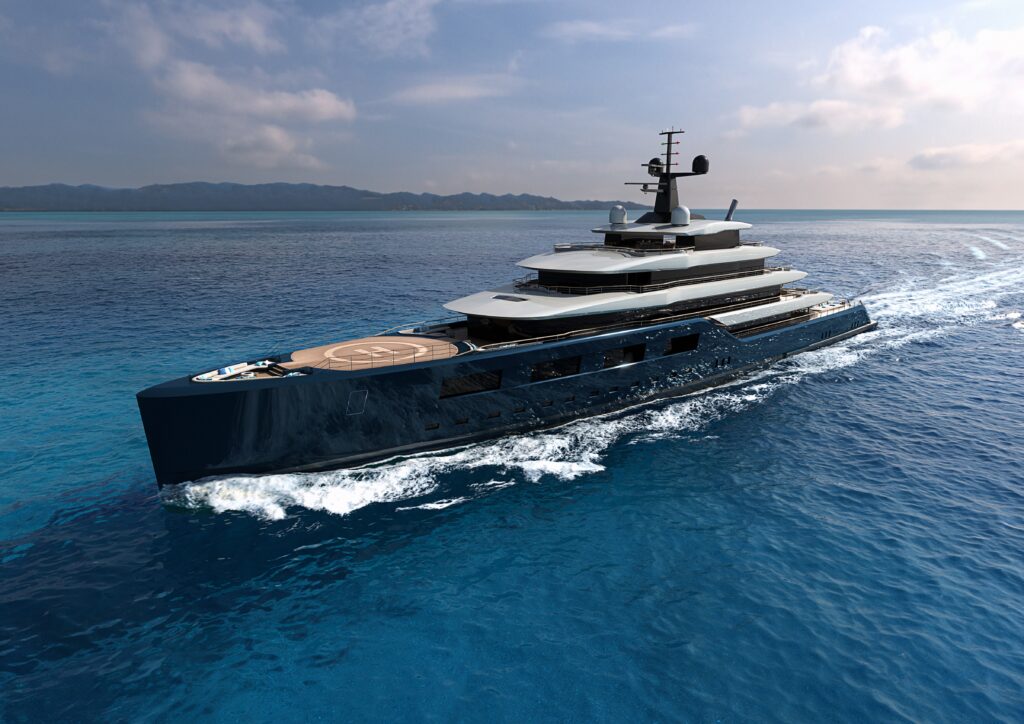 Nauta Design svela i dettagli del superyacht Blu 96m