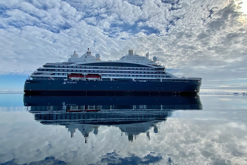 Vard consegna Le Commandant Charcot a Ponant