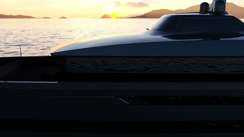 Nuova vendita per Alia Yachts: Project SAN, superyacht di 45 metri di Sinot Yacht Design & Architecture
