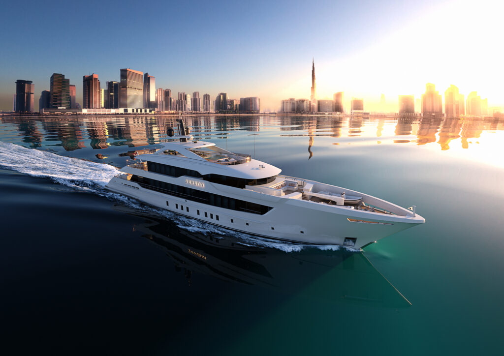 Heesen al Dubai Boat Show con Project Serena