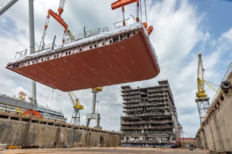 Ad Ancona al via i lavori in bacino per Seven Seas Grandeur