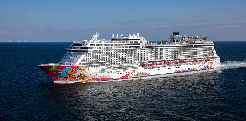 Genting Dream torna in servizio per il nuovo brand Resorts World Cruises