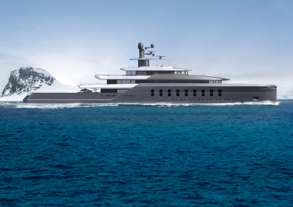 Da Vitruvius Yachts e Philippe Briand un nuovo concept explorer di 80 metri