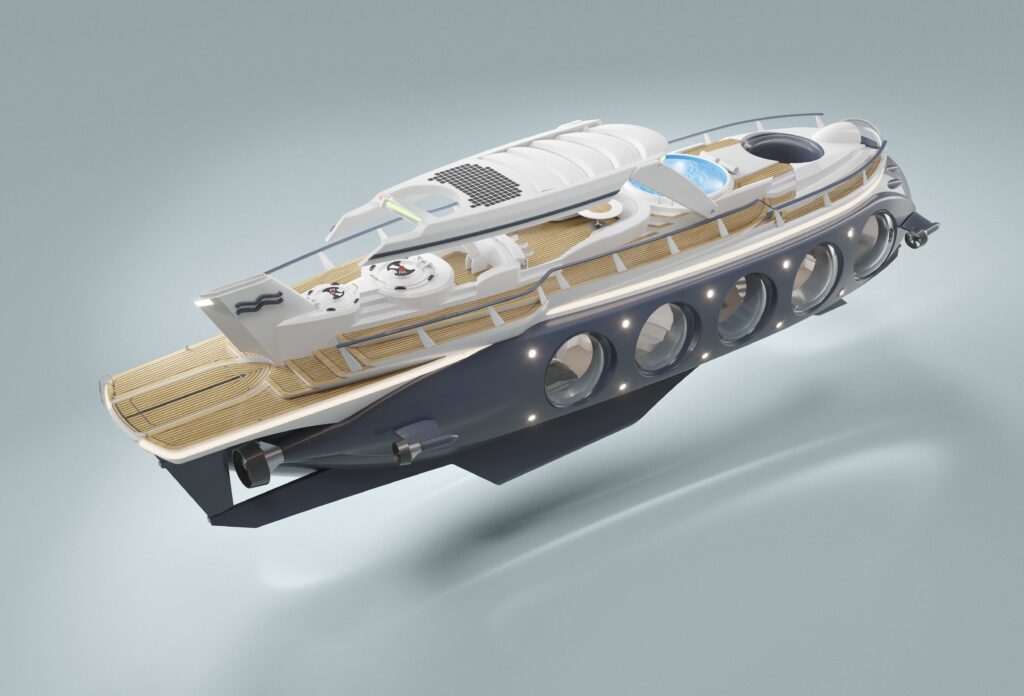 Nautilus, il primo superyacht sommergibile