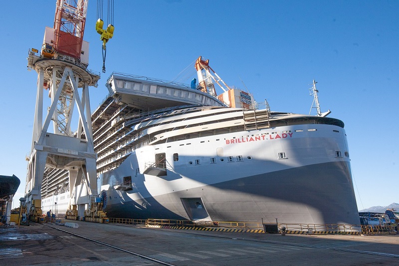 Fincantieri vara Brilliant Lady, quarta nave di Virgin Voyages