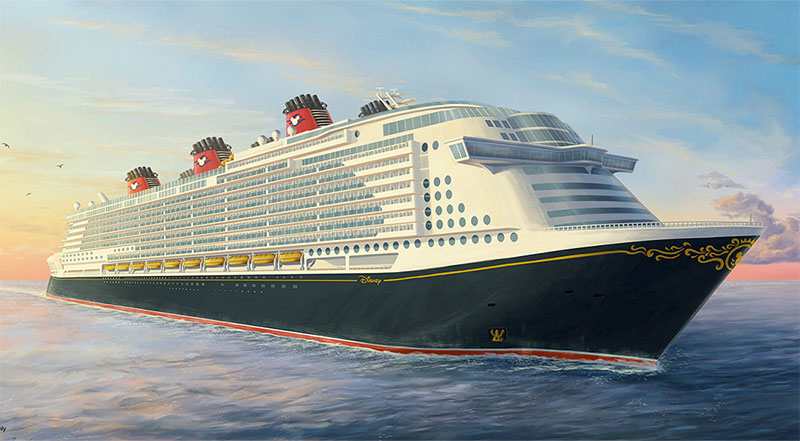 Disney Cruise Line conferma l’acquisizione della Global Dream