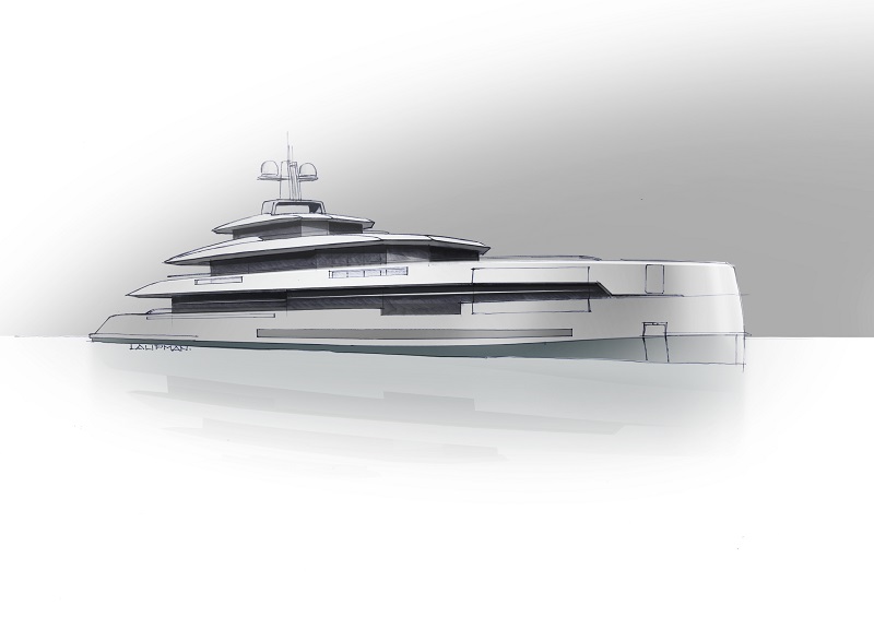 Project Setteesettanta, il nuovo 57 metri full-custom di Heesen Yachts