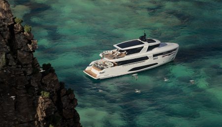 ferretti yachts infinito 90