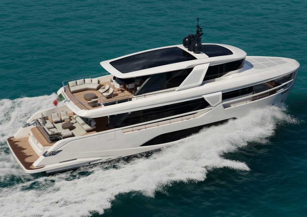 ferretti yachts infinito 90