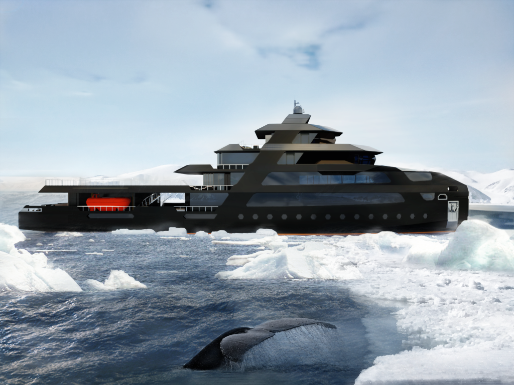 Nautilus 650 Black Whale, il vero explorer secondo Dynaship Yacht Design