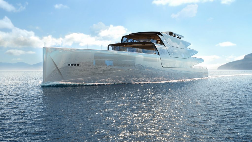 Il visionario Project Pegasus in vendita in esclusiva da Denison Yachting