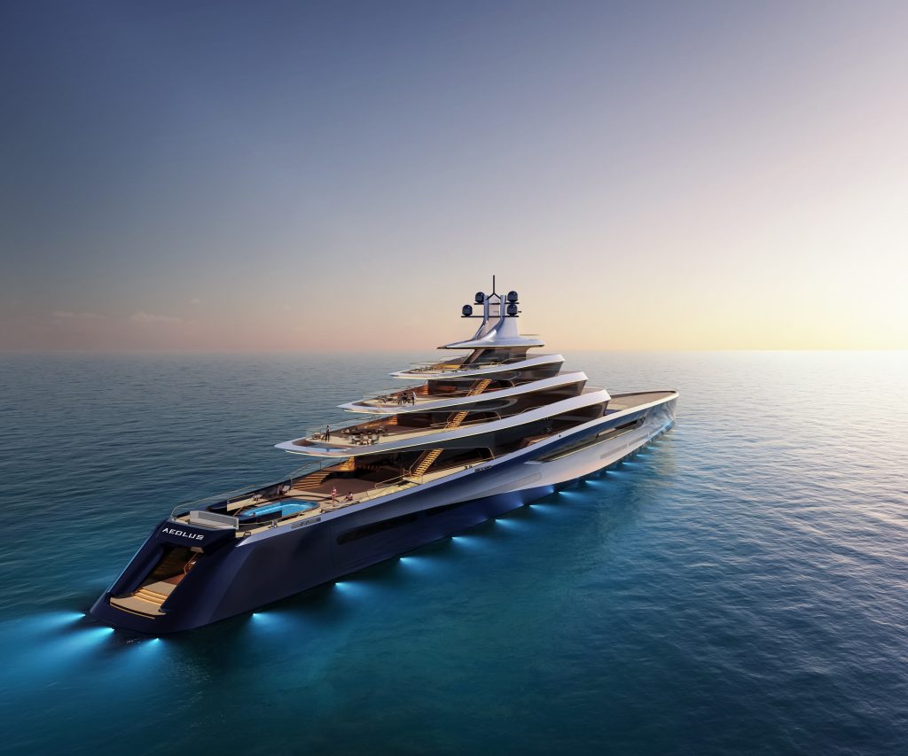 Oceanco svela il rivoluzionario concept superyacht Aeolus