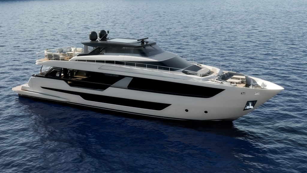 Ferretti Yachts 1000 Skydeck: il cielo in una stanza