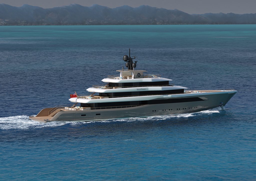 Cinque nuovi progetti di superyacht per Nauta Design