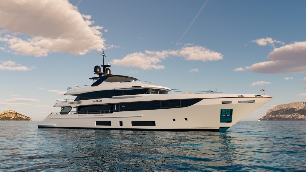 Class 44M, la nuova ammiraglia in vetroresina della gamma Class di Benetti