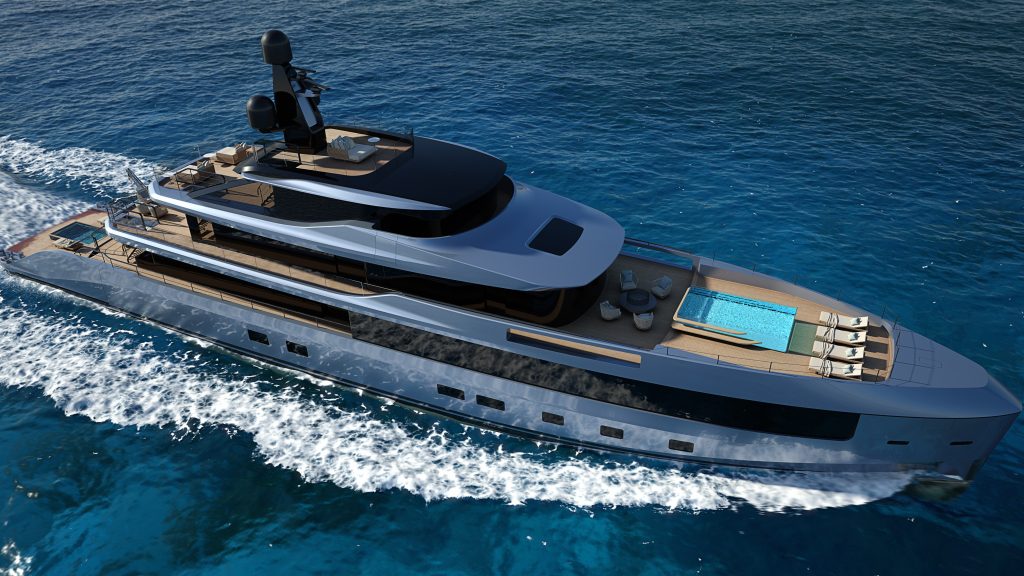 Svelato al MYS 2023 il nuovo superyacht Tankoa T560 Apache