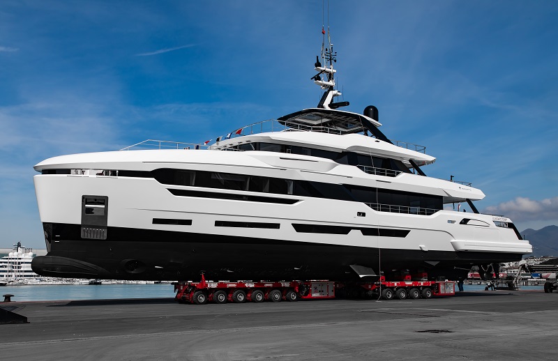 Baglietto vara M/Y Astera, il quinto DOM 133