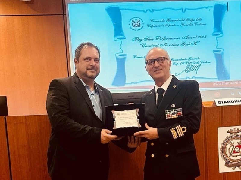 Costa Crociere e Aida Cruises premiate per la sicurezza dalla Guardia Costiera Italiana