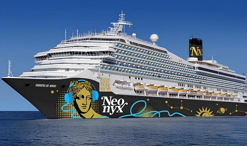 La ex Costa Magica torna a navigare per il nuovo brand greco Neonyx Cruises