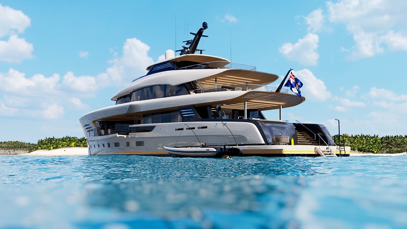 Venduto da Alia Yachts un 43 metri full custom