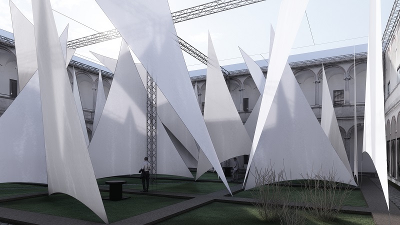 Sanlorenzo alla Milano Design Week 2025 con Wind Labyrinth