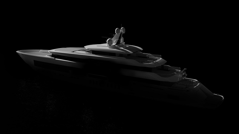 In corso le attività di outfitting del megayacht Admiral 73m