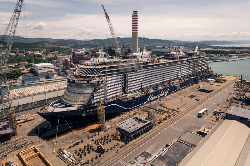Fincantieri vara Mein Schiff Flow, seconda unità della classe InTUItion